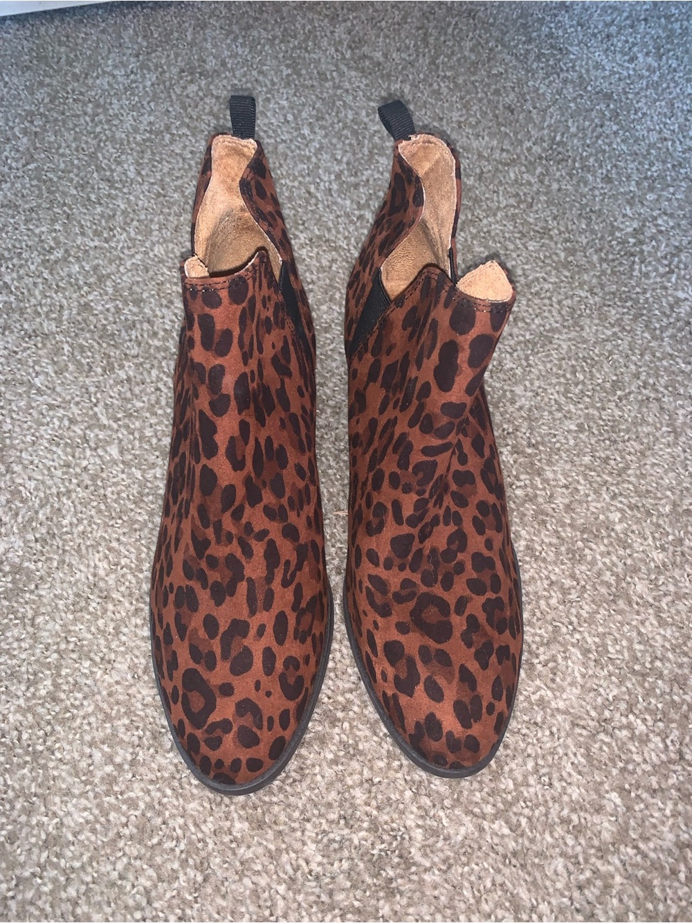 Dr. Scholls Leopard Print Chelsea Booties Cheetah Print - Picture 3 of 6